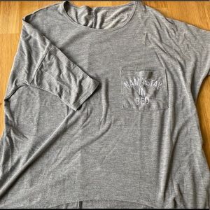 Namaste in bed pj shirt